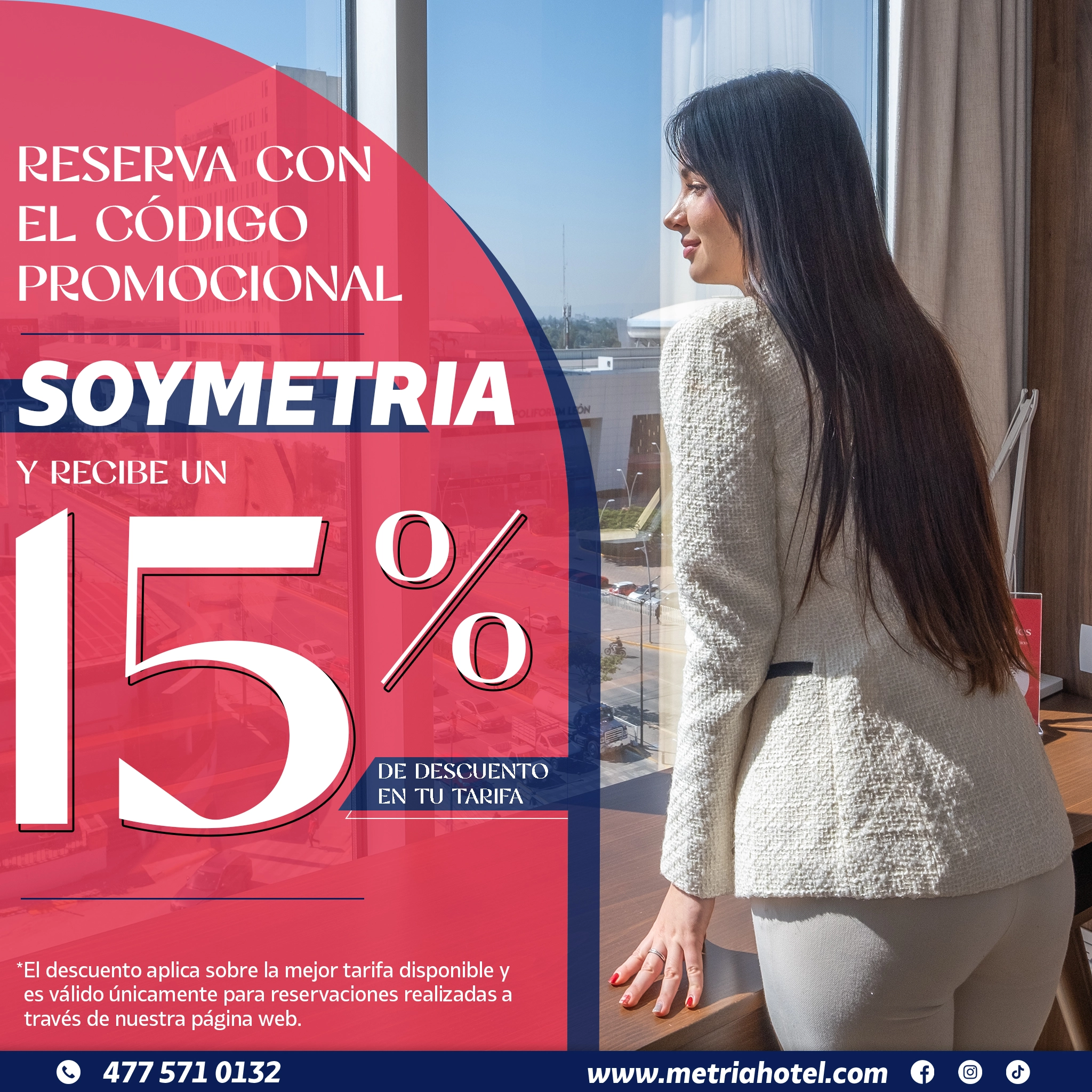 ¡Vive la experiencia Metría y ahorra en tu estancia!