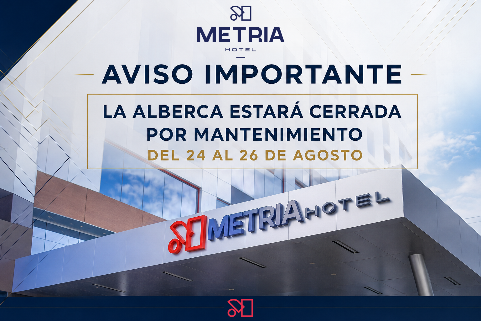 Mantenimiento en Área de Alberca